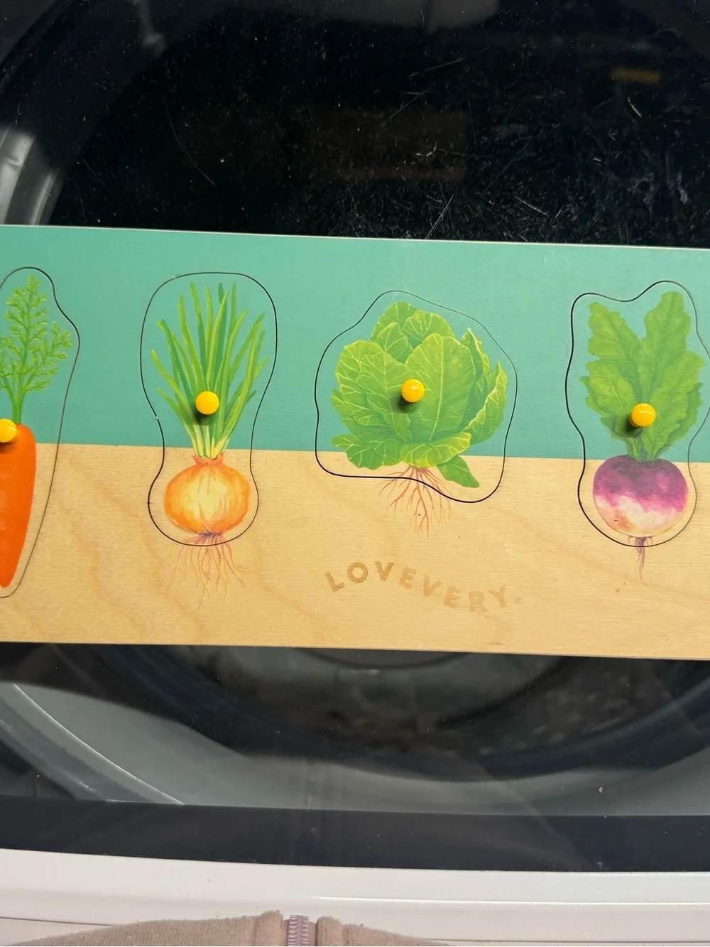 Lovevery vegetable puzzle